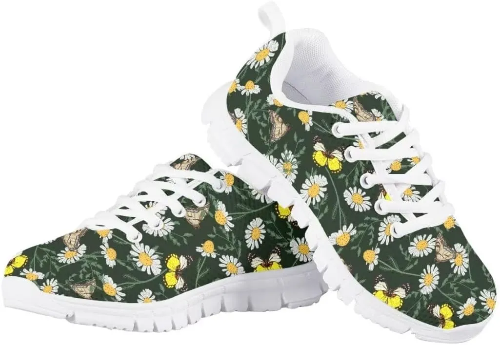 Pinupub Kid Boys Girls Sports Shoes Lightweight Athletic Running Walking Breathable Sneakers