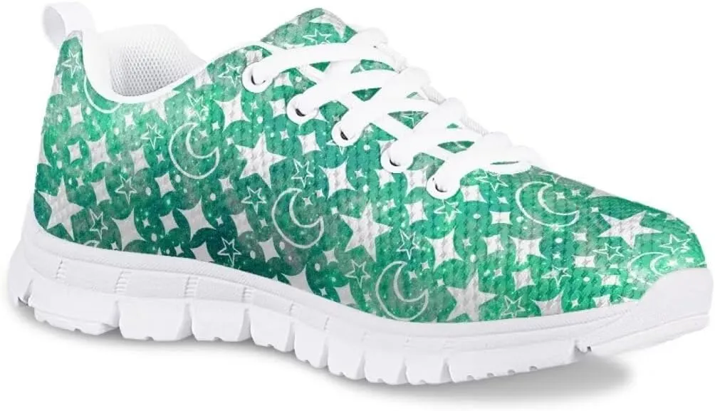 Pinupub Kid Boys Girls Sports Shoes Lightweight Athletic Running Walking Breathable Sneakers
