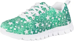 Pinupub Kid Boys Girls Sports Shoes Lightweight Athletic Running Walking Breathable Sneakers