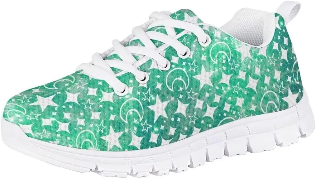 Pinupub Kid Boys Girls Sports Shoes Lightweight Athletic Running Walking Breathable Sneakers