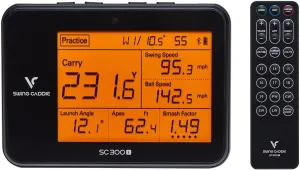 Portable Golf Launch Monitor and Swing Analyzer with Real-Time Shot Data Tracking | Ideal Golf Swing Trainer/Training Equipment for Indoor & Outdoor | Up to 20 Hours Battery Life