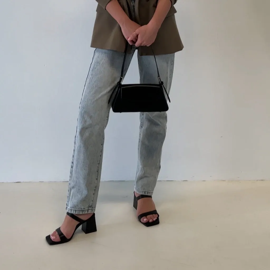 PRE ORDER | Billy Wide Fit Mule | Black