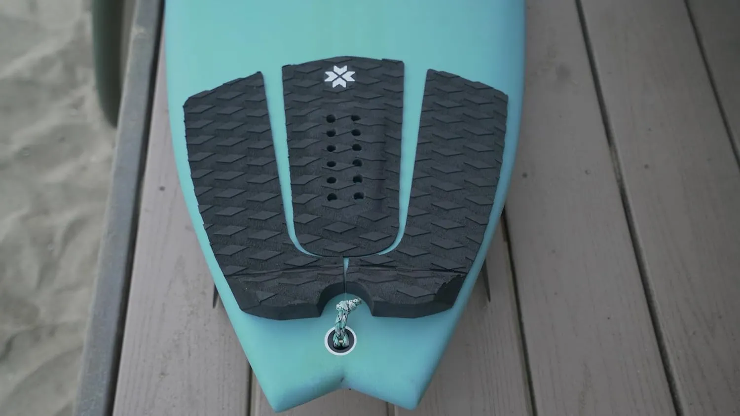 Premium Surfboard Traction Pad, Full Size, Maximum Grip, 3M Adhesive, for Surfing or Skimboarding