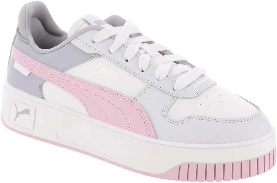 PUMA Carina Street Womens Sneaker 11 BM US WhiteGrape MistSilver