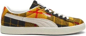 Puma Mens Suede VTG Harris Tweed Lace Up Sneakers Shoes Casual - Black, Yellow - Size 10 M, 39321902