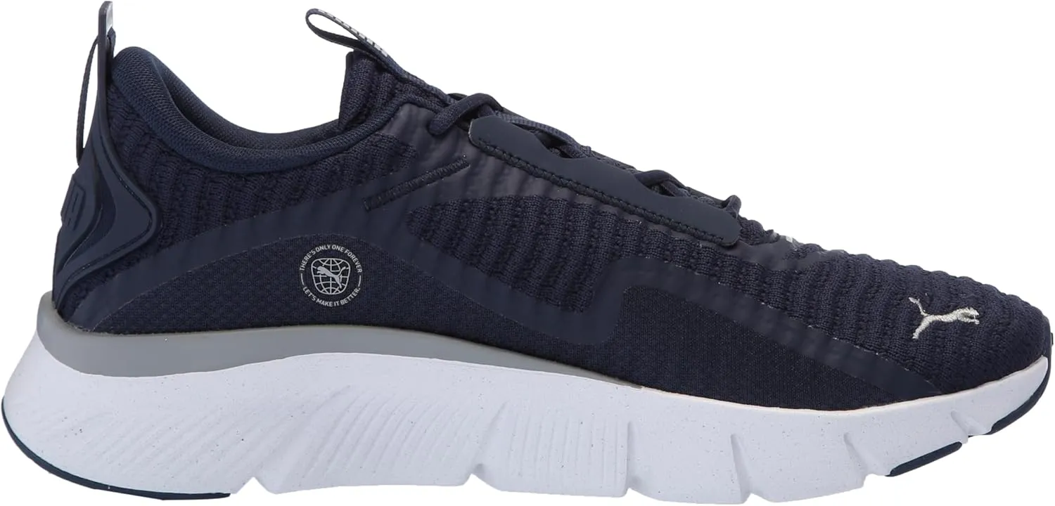 PUMA Men's Trainer Flexfocus Lite Better Knit Cross Training Shoes, Dark Cool Mid Gray, 7.5
