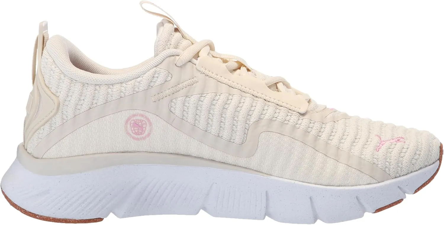 PUMA Women's Trainer Flexfocus Lite Better Knit Cross Training Shoes, Rose Quartz-Whisp of Pink, 7.5