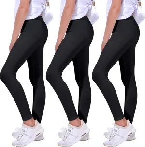 Quedoris Girls Printed Leggings Yoga Pants Multipack Leggings for Kids in 3t to 13 Years