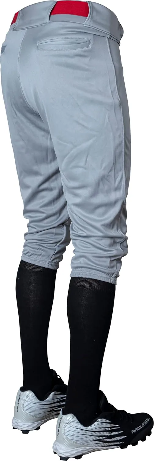 Rawlings Men's Launch Series Baseball Pants | Knicker Fit | Adult Sizes | Solid | Multiple Colors