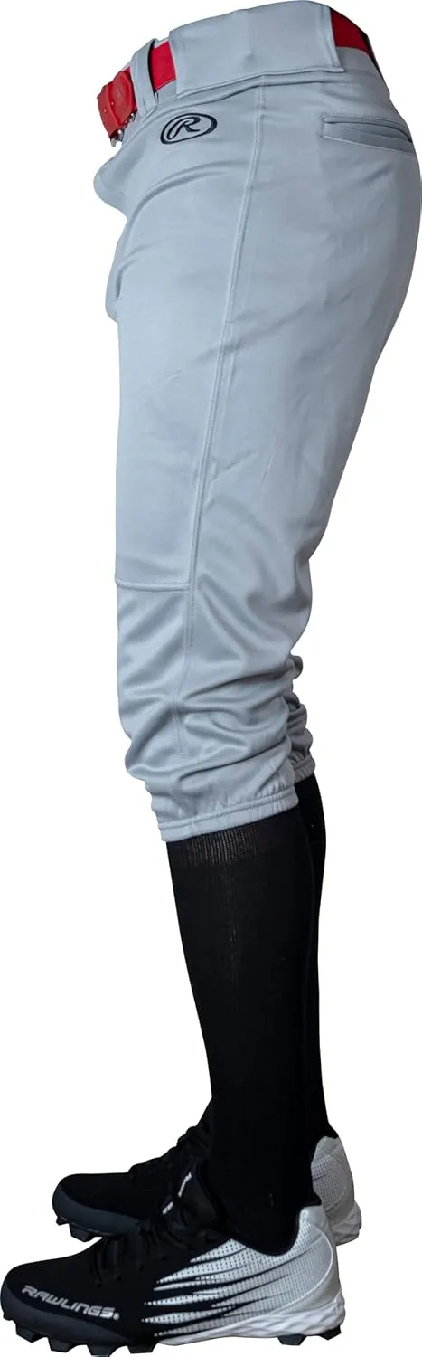 Rawlings Men's Launch Series Baseball Pants | Knicker Fit | Adult Sizes | Solid | Multiple Colors