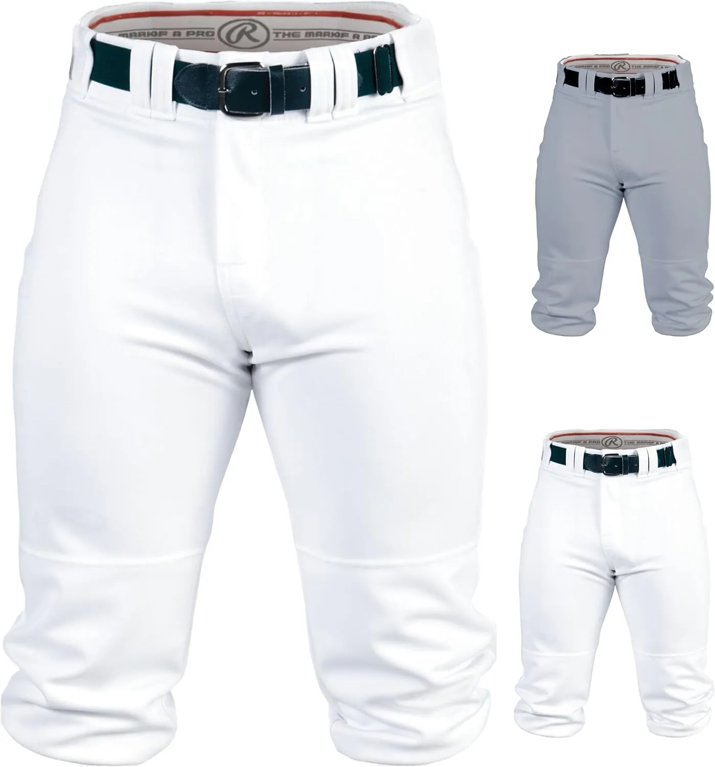 Rawlings | PRO 150 Series Baseball Pants | Knicker Fit | Youth Sizes | Solid | Multiple Colors