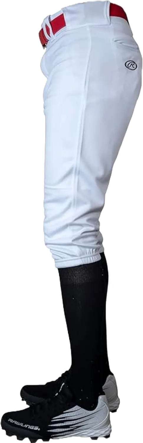 Rawlings | PRO 150 Series Baseball Pants | Knicker Fit | Youth Sizes | Solid | Multiple Colors