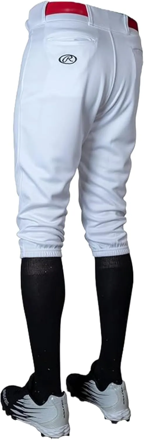 Rawlings | PRO 150 Series Baseball Pants | Knicker Fit | Youth Sizes | Solid | Multiple Colors
