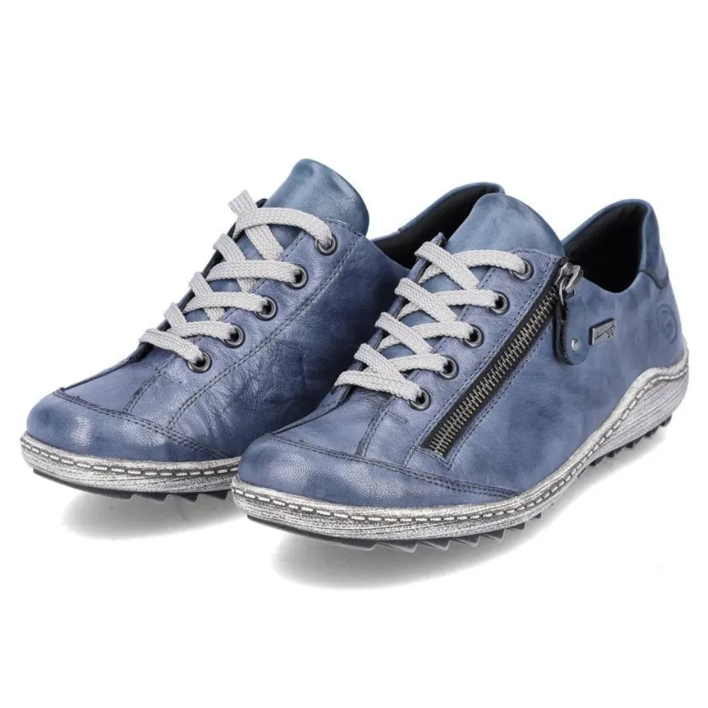 Remonte Liv 02 Navy Leather Sneaker (Women's)