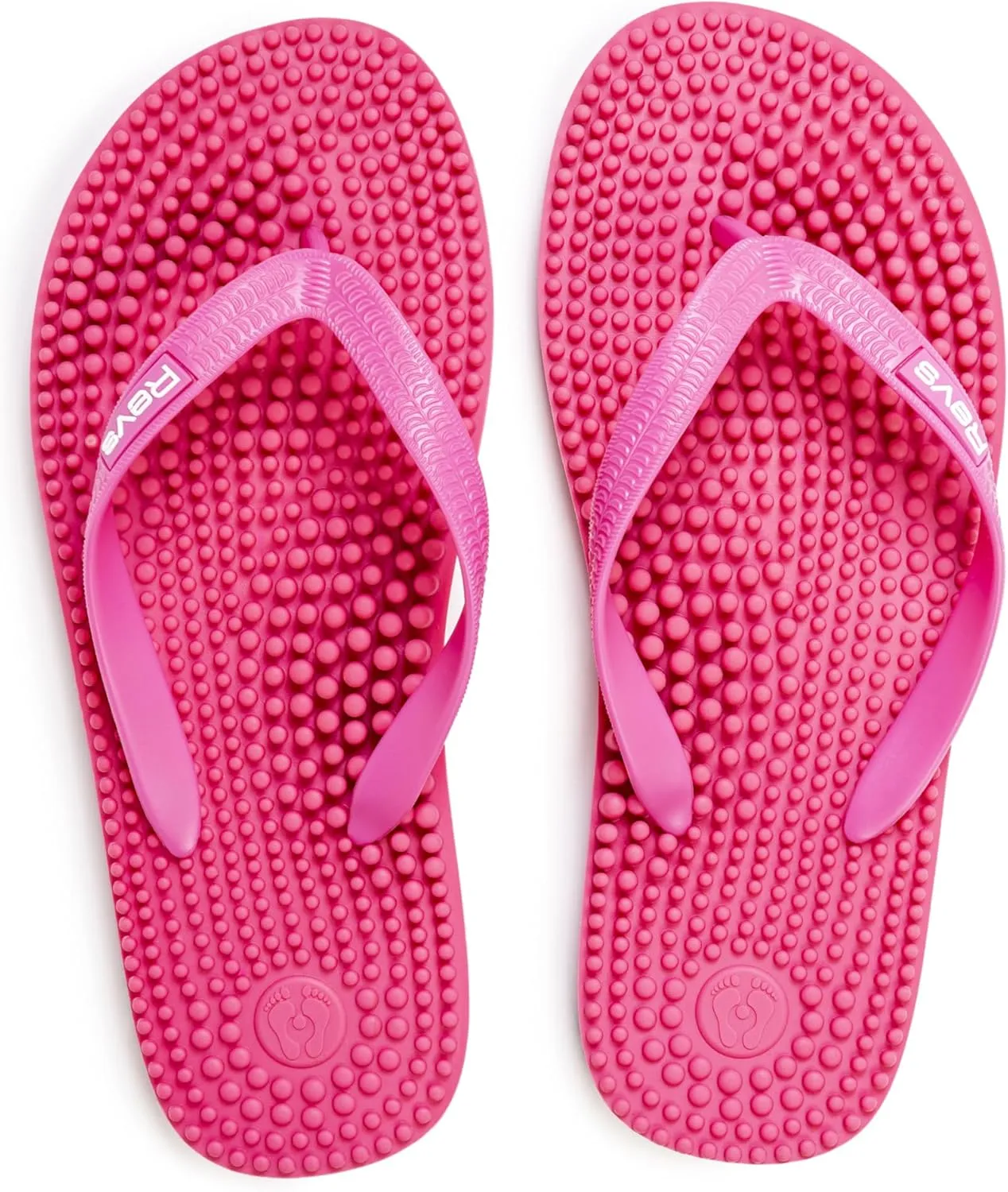 Revs Lights - The Original Reflexology & Acupressure Massage Flip Flops for Men & Women. Designed in Scotland by an Accredited Reflexologist. New & Improved Design, Fit & Comfort 2024