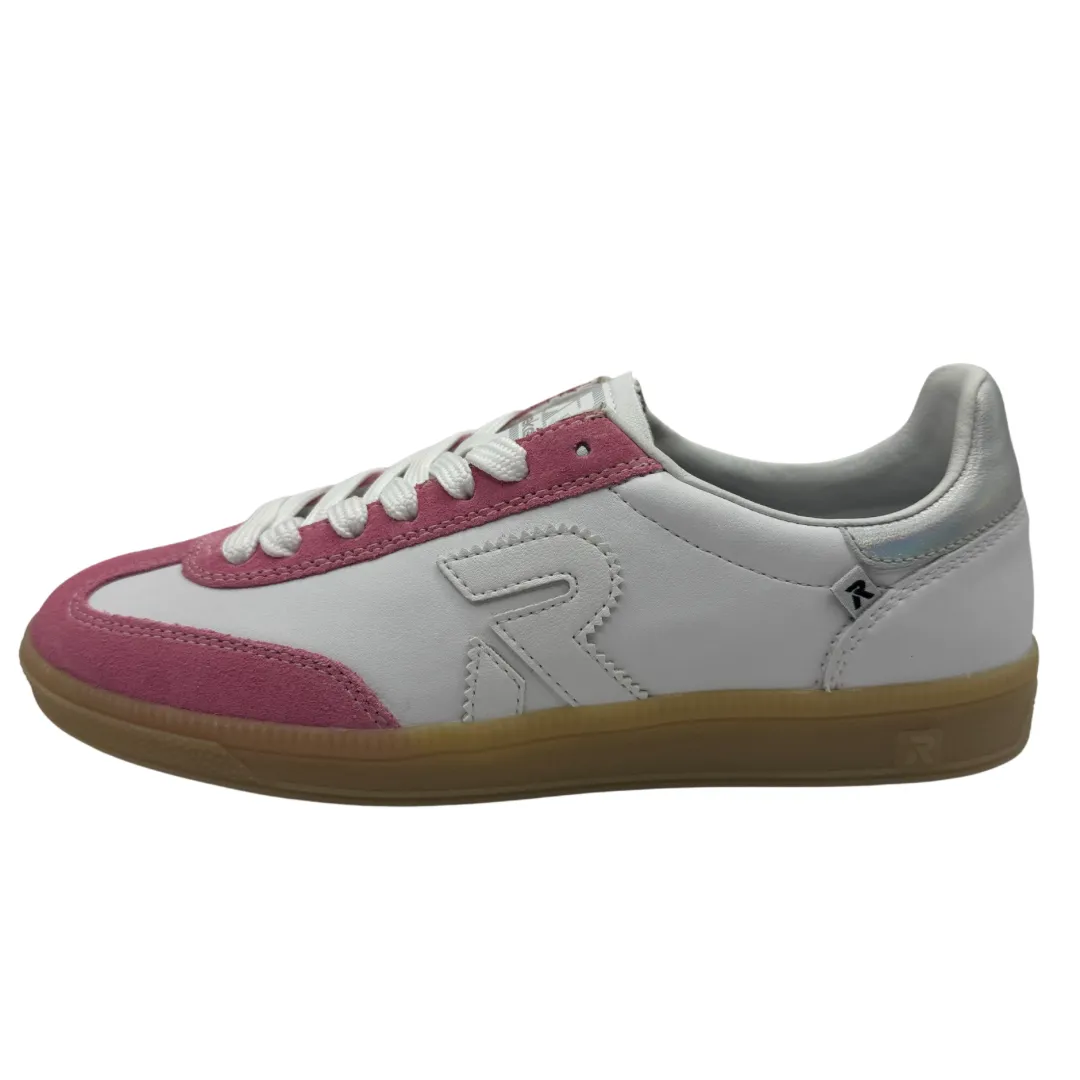 Rieker White & Pink Trainers