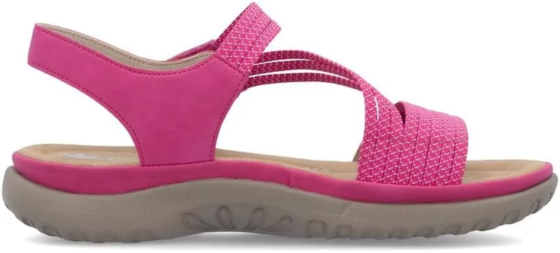 Rieker Women's Flat Sandal, 6/11 AU