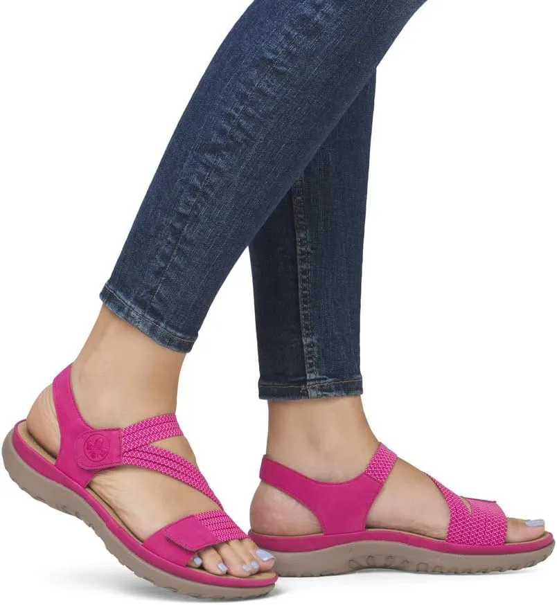 Rieker Women's Flat Sandal, 6/11 AU