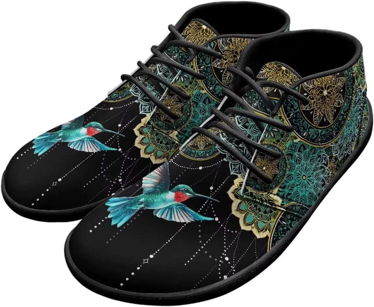 Rooster Athletic Sneakers Hummingbird Flat Dress Shoes Slip On Unisex Wide Barefoot Shoe for Mens Womens Zero Drop Sole Lightweight Trainer Sneaker