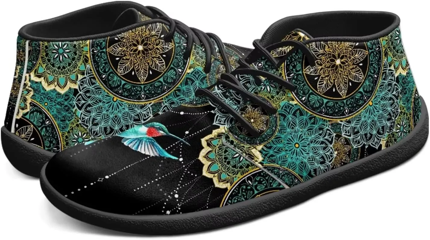 Rooster Athletic Sneakers Hummingbird Flat Dress Shoes Slip On Unisex Wide Barefoot Shoe for Mens Womens Zero Drop Sole Lightweight Trainer Sneaker