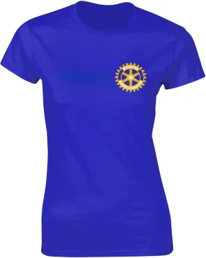 Rotary-International Women's Short-Sleeved Cotton Short-Sleeved T-Shirt