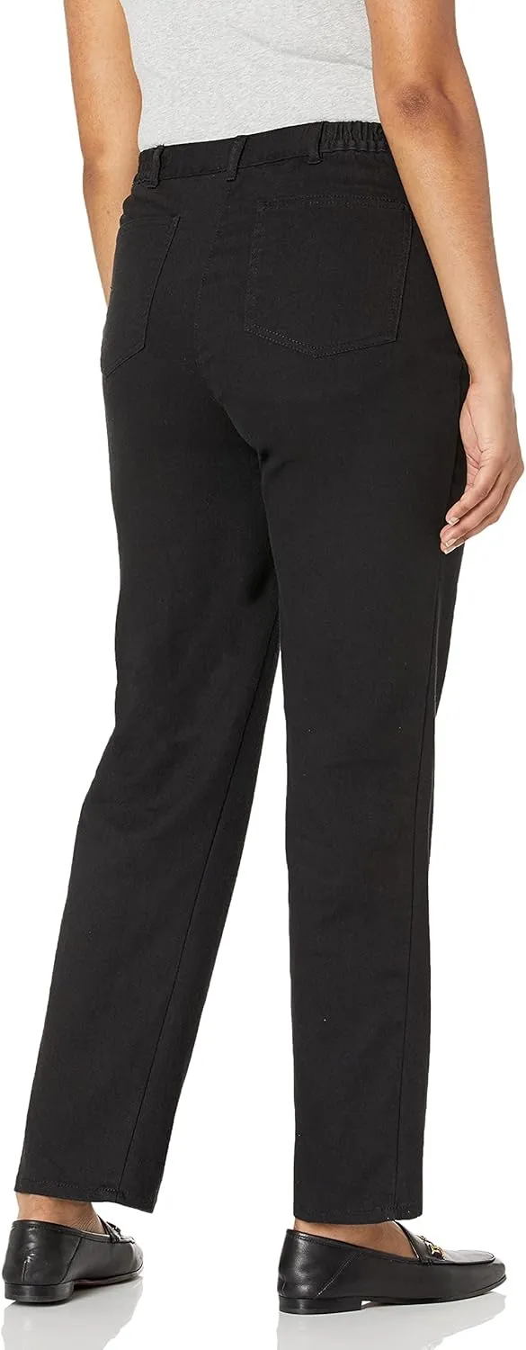 Ruby Rd. Women's Classic Flat Front Denim Jean