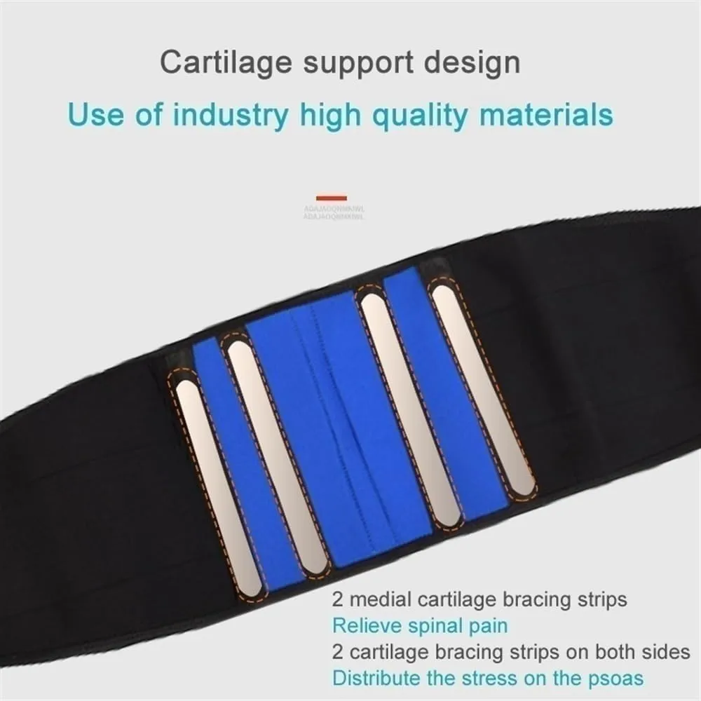 S-6XL Large Size Lower Back Brace Women Men Double Pull Lumbar Decompression Belt Sports Fitness Waist Trainer Corrector Pain Relief age Band