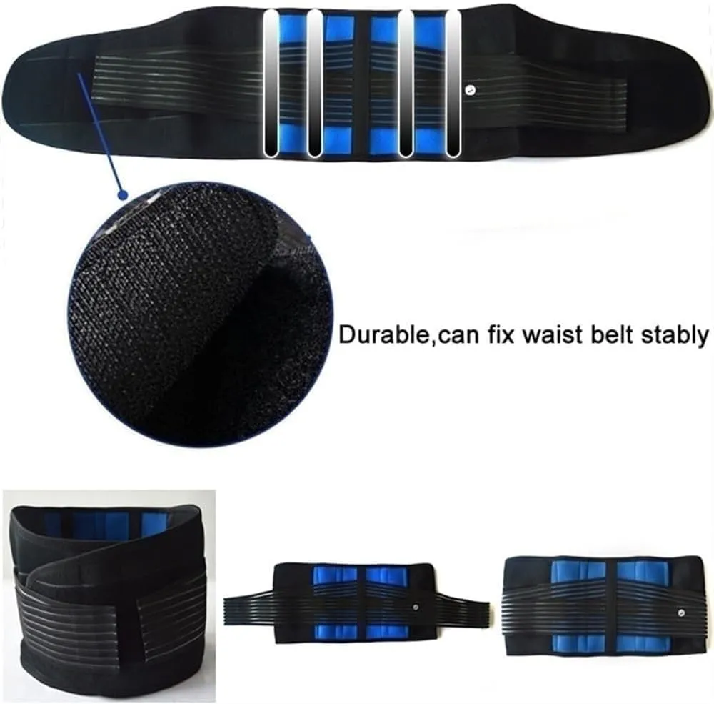 S-6XL Large Size Lower Back Brace Women Men Double Pull Lumbar Decompression Belt Sports Fitness Waist Trainer Corrector Pain Relief age Band