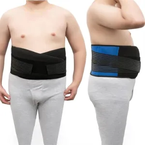 S-6XL Large Size Lower Back Brace Women Men Double Pull Lumbar Decompression Belt Sports Fitness Waist Trainer Corrector Pain Relief age Band