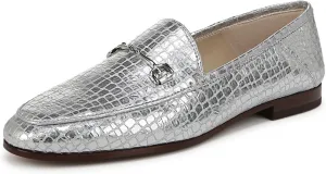 Sam Edelman Women's Loraine Loafer, Soft Silver, 7