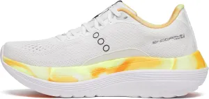 Saucony Men's Endorphin Trainer Sneaker, White/Black, 11