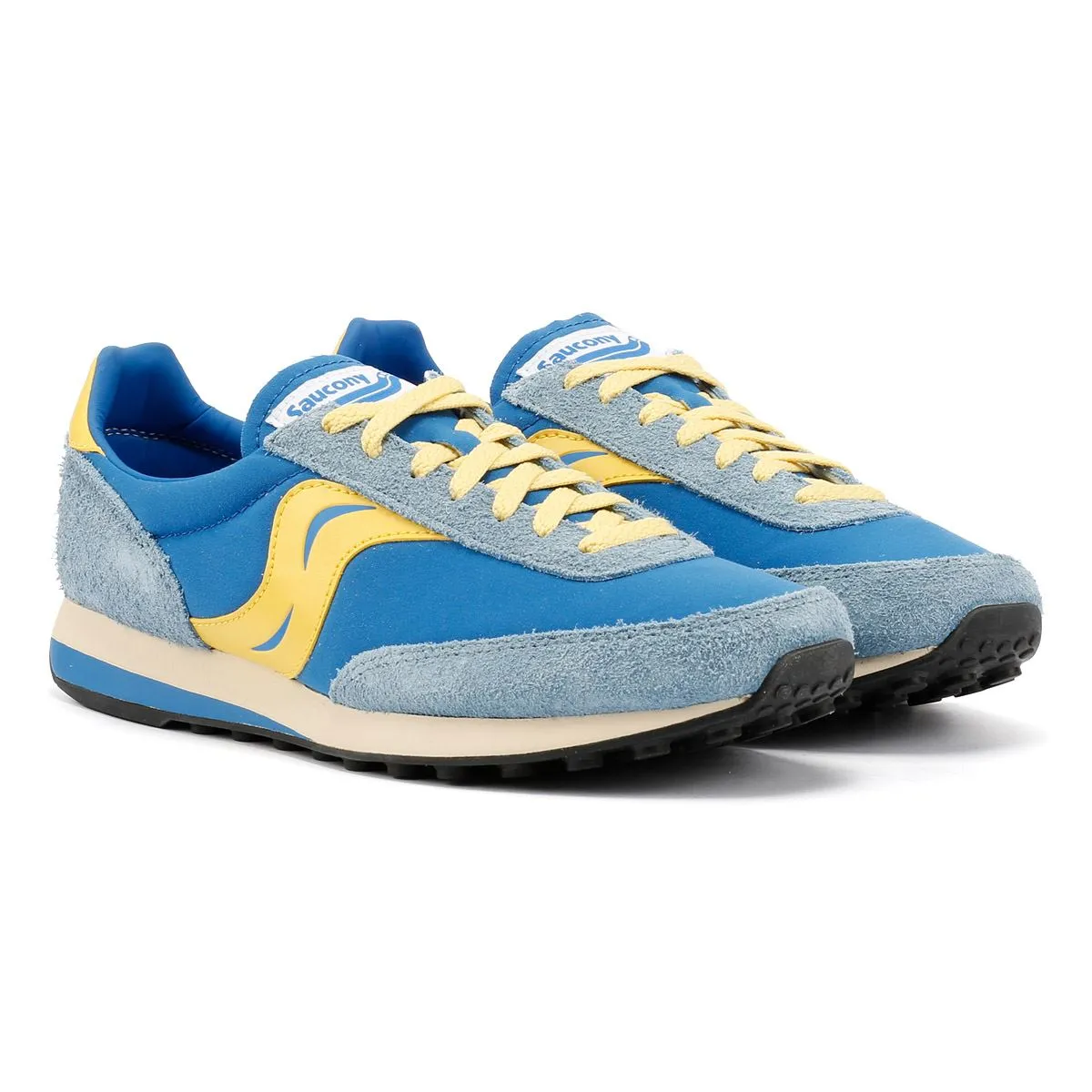 Saucony - S70883-1 UNISEX TRAINER 80 OG BLUE/MUSTARD