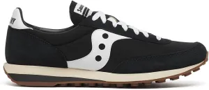 Saucony Unisex Trainer 80 Sneaker, Black/White, 10 US Women
