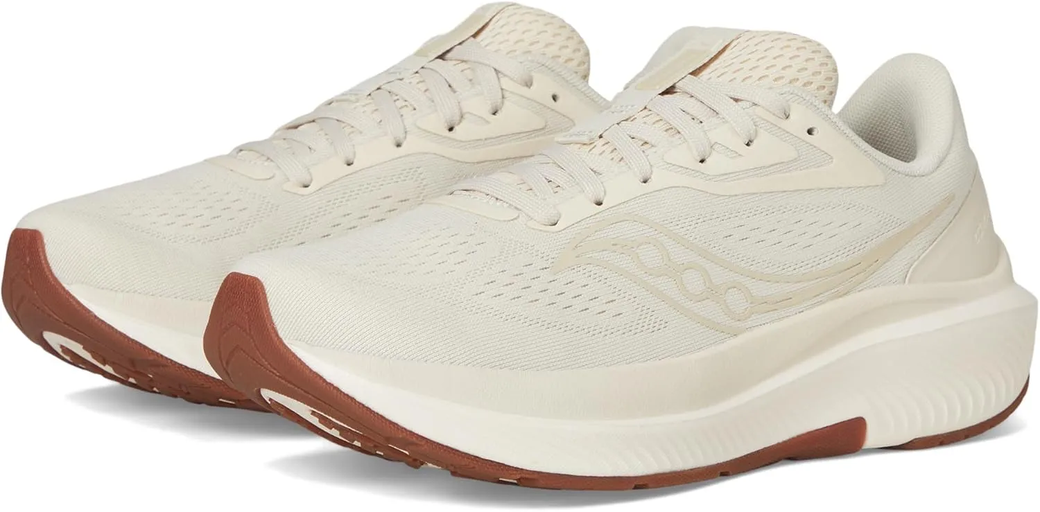 Saucony Women's Echelon 10 Sneaker, RYE/Gum, 7