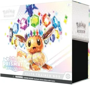 Scarlet & Violet—Prismatic Evolutions Elite Trainer Box (New Sealed Box)