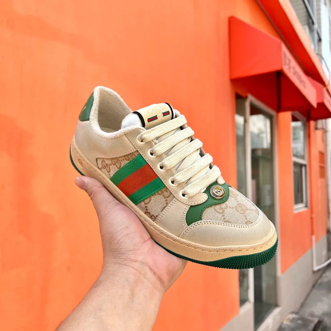 SE1101 GG Women's Screener Leather Sneaker / Size4-11