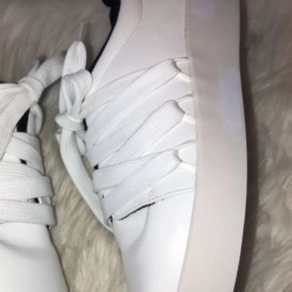Senso Arna Leather Lace Up Platform Sneakers