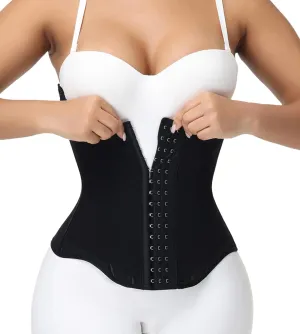 SHAPSHE Waist Trainer for Women Tummy Control Workout Corset Waist Cincher Shapewear Sports Girdle Body Shaper with Hook