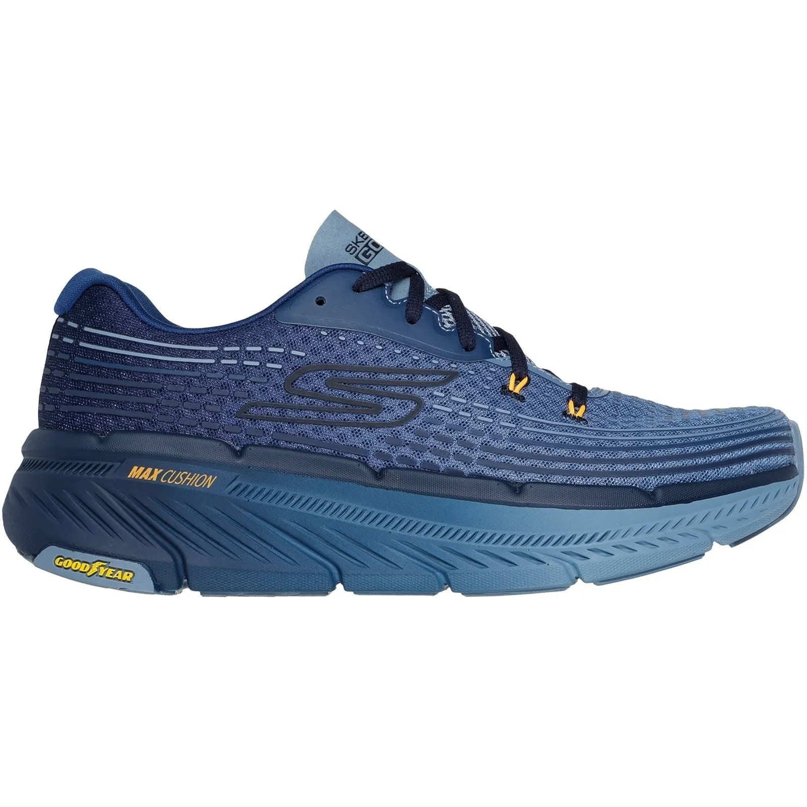 Skechers Performance Max Cushioning Premier 2.0 Vivid 2.0 Polyester Men's Navy Trainers