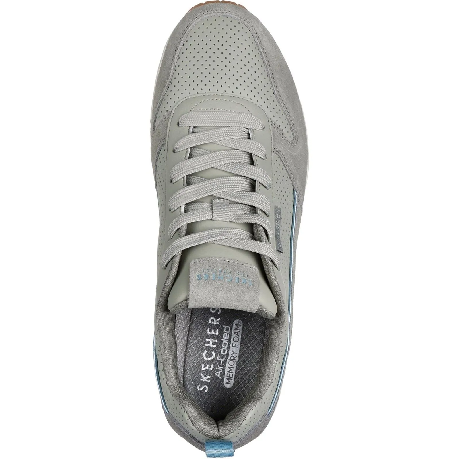 Skechers Uno Stacre 2.0 Leather Men's Sage Trainers
