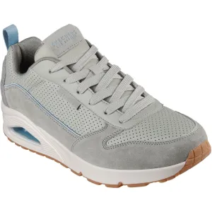 Skechers Uno Stacre 2.0 Leather Men's Sage Trainers