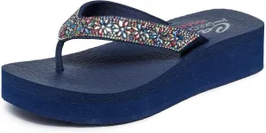 Skechers Women's Vinyasa-Wild Daisies Flip-Flop