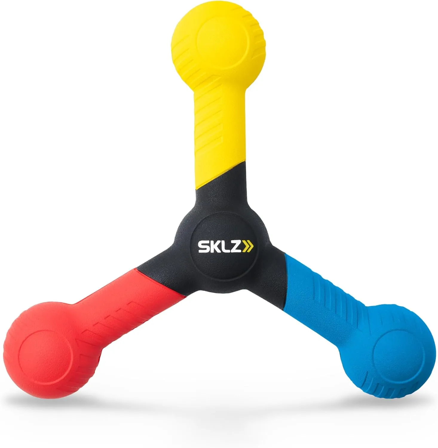 SKLZ Reactive Catch Trainer - Ergonomic PU Foam Baseball & Basketball Speed Training Sports Equipment - 4-Color, 3-Pointed Design Improves Focus, Hand-Eye Coordination - App & Online Training Videos