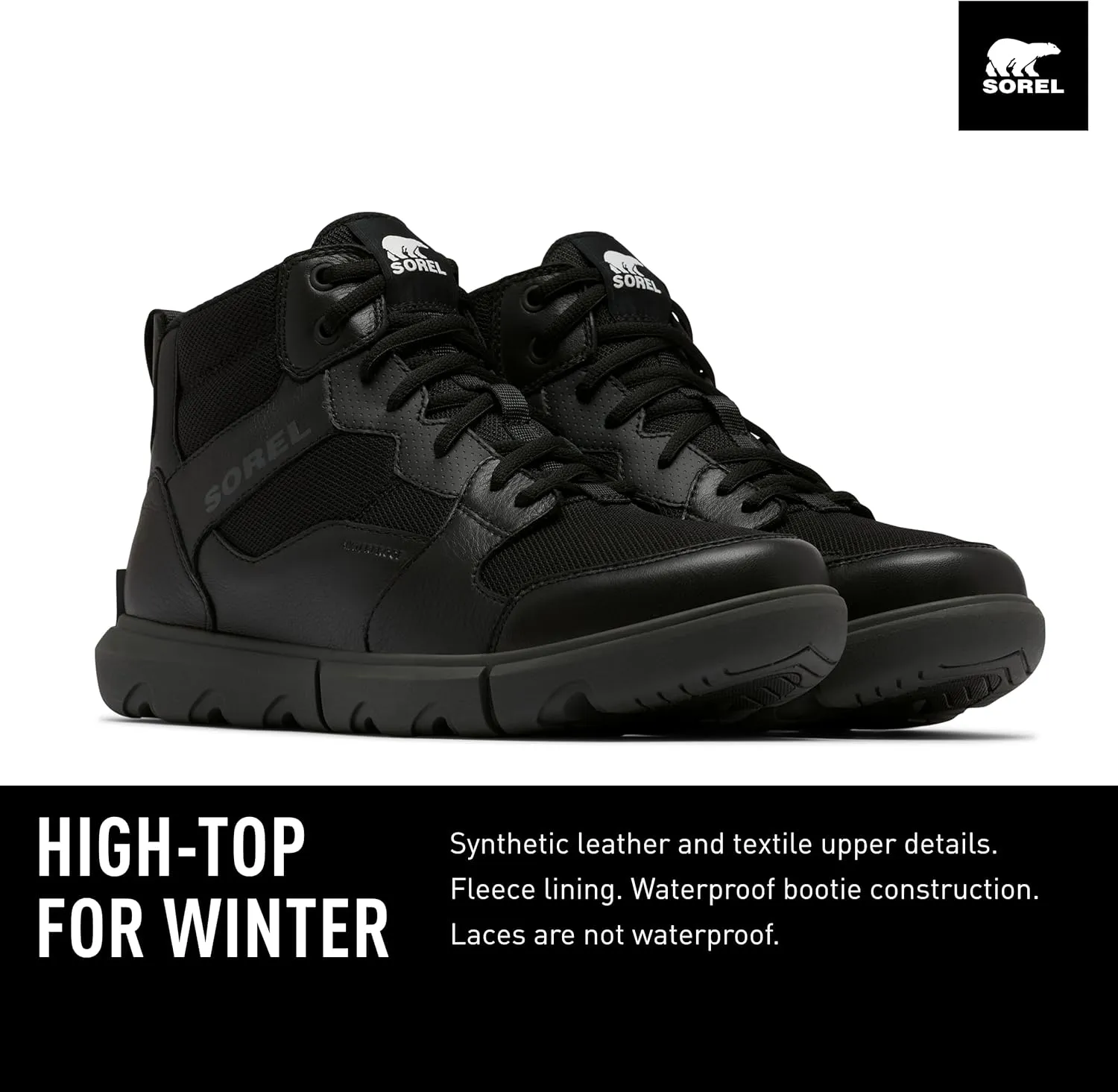 Sorel Men's Explorer Next Sneaker Mid Waterproof Shoes