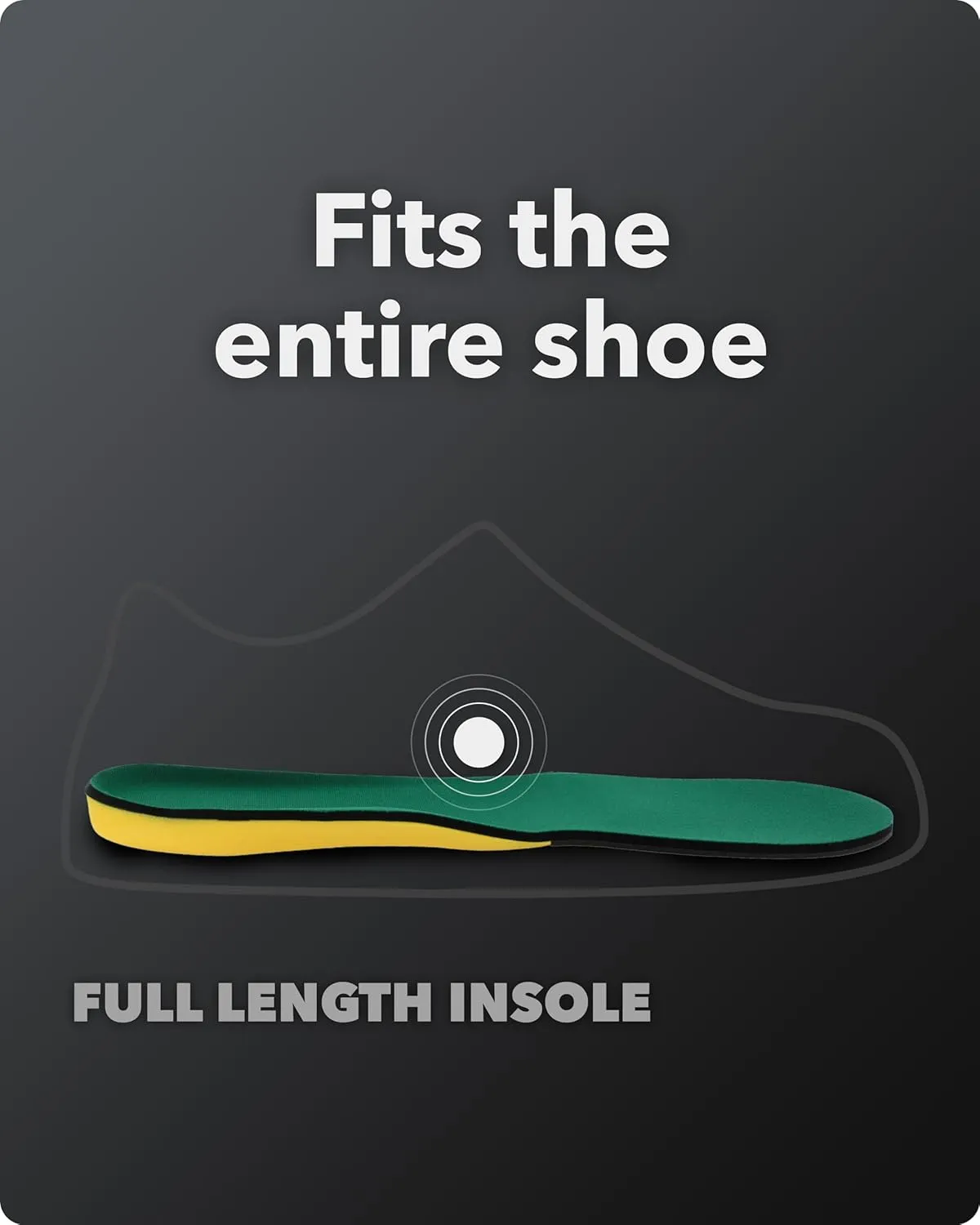 Spenco Insoles Polysorb Cross Trainer - Lightweight, Full-Foot Inserts with Heel-to-Toe Cushioning, Support, & Odor Control, All-Day Comfort & Stability - Ideal for Runners, Walkers, Athletes
