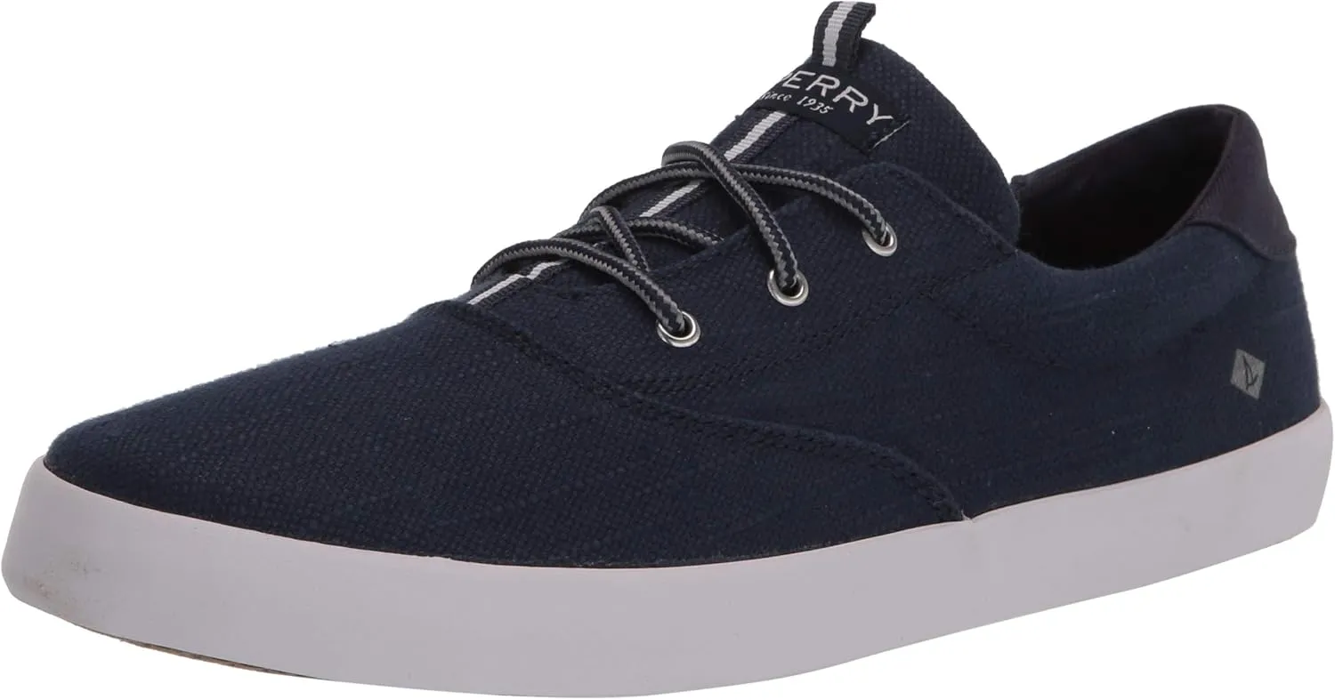 Sperry Spinnaker Washable Sneaker, Navy, 2 US Unisex Big Kid