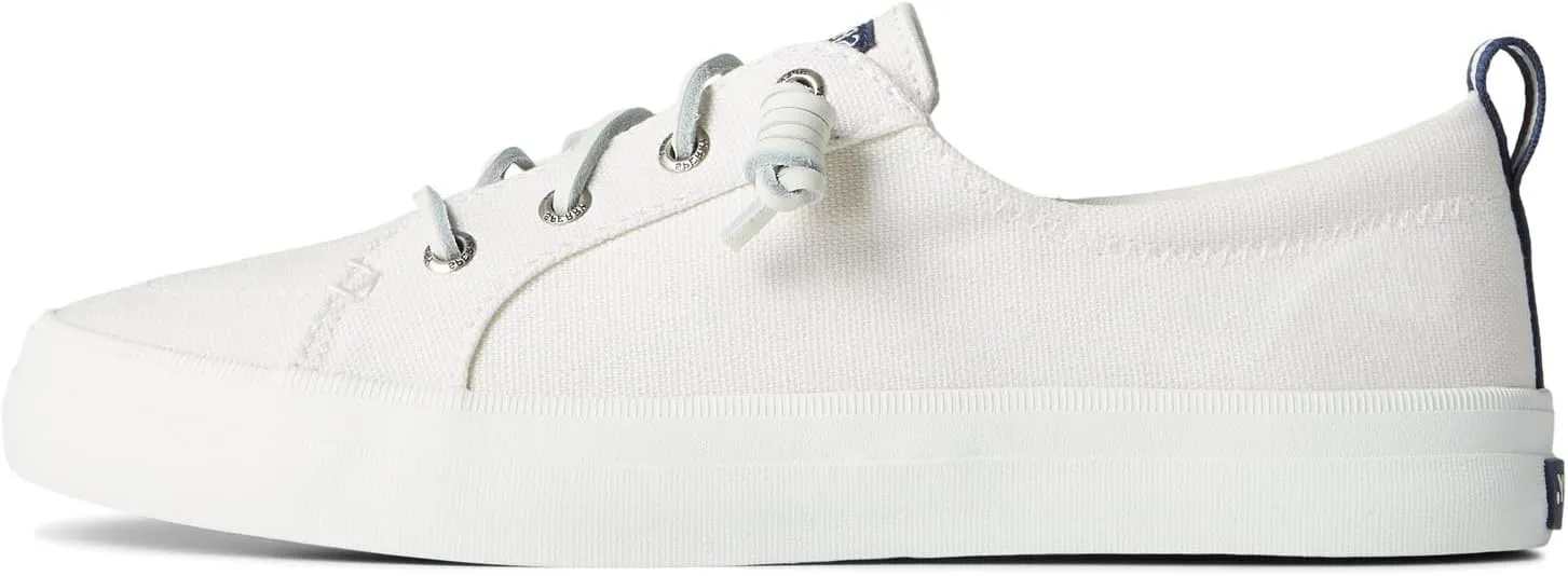 Sperry Women's Crest Vibe Sneaker, White, 9.5