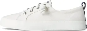 Sperry Women's Crest Vibe Sneaker, White, 9.5