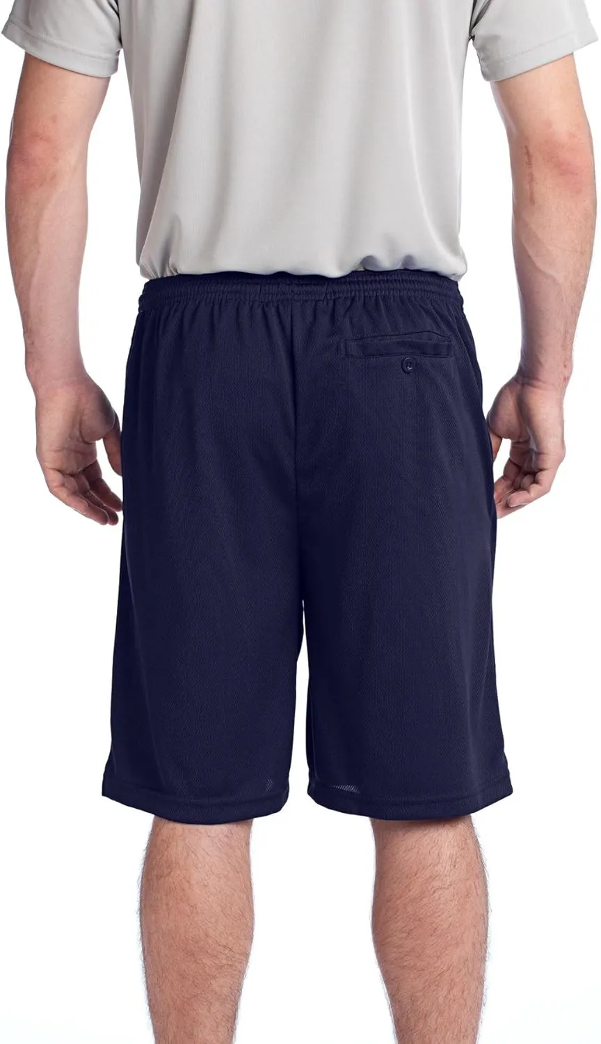 SPORT-TEK Men's PosiCharge Tough Mesh Pocket Short