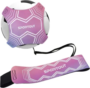Sportout Volleyball/Soccer Training Equipment, Solo Trainer, Adjustable Waist Belt for Kids & Adults